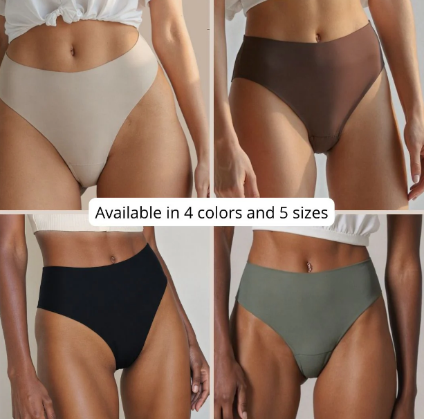 Invisible Camel Toe Thong High Rise