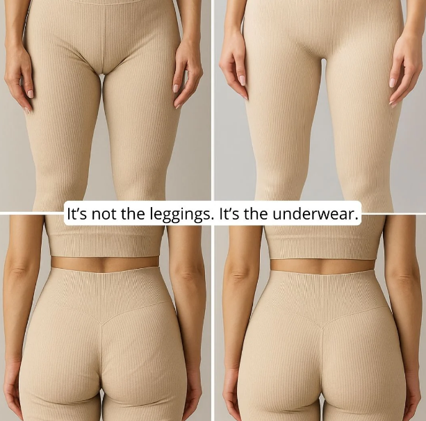 Invisible Camel Toe Thong High Rise